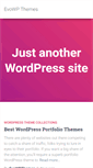 Mobile Screenshot of evowpthemes.com